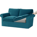 Stretch Velvet Sofa Slipcover with Separate Backrest and Cushion Covers Compatible with One to Four Seater Sofas