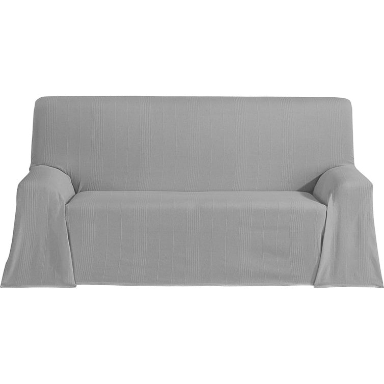 Multi-purpose Fabric Cover 130 x 180 cm for Sofa Bed and Bedspread, Grey