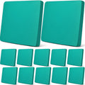 Set of 12 Elastic Waterproof Outdoor Cushion Covers Peacock Blue